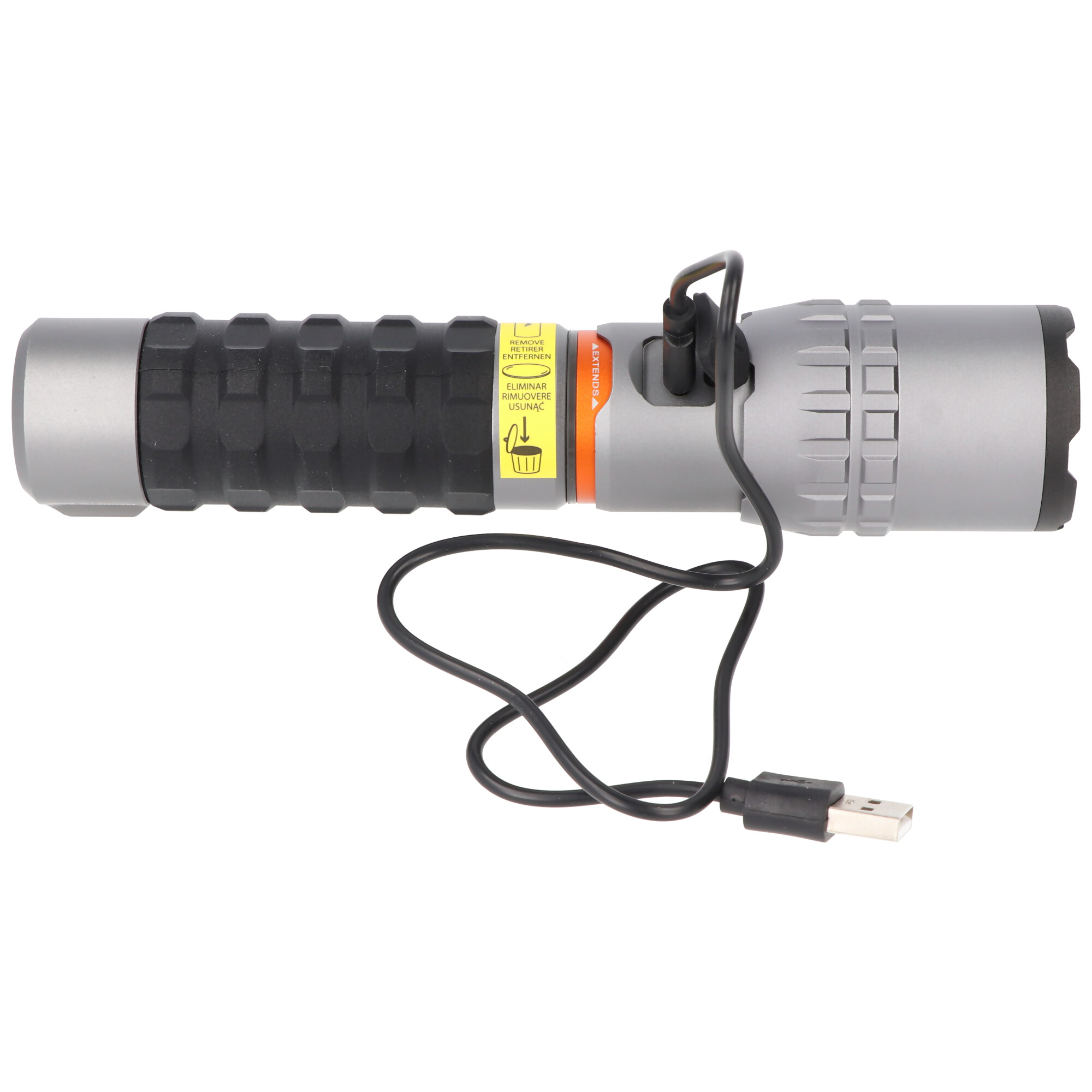 NEBO LED Taschenlampe SLYDE KING 2K mit bis zu 2000lm und 409m Leuchtweite integrierter Li-ion 18650 Akku 3,7V 2200mAh