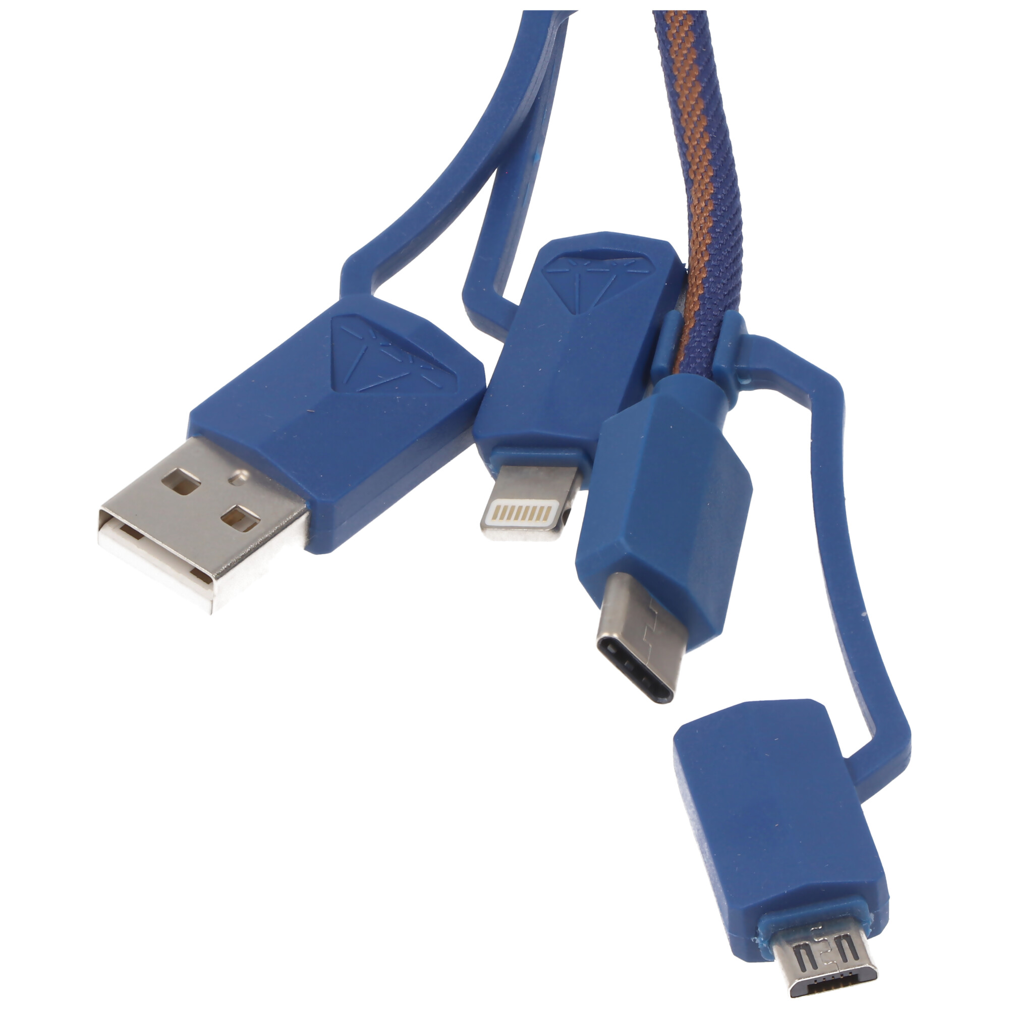 3A USB-Ladekabel USB-PDC-3 Multifunktionales USB-Daten und Lade Kabel 1,2 Meter bis 3A max. 65W