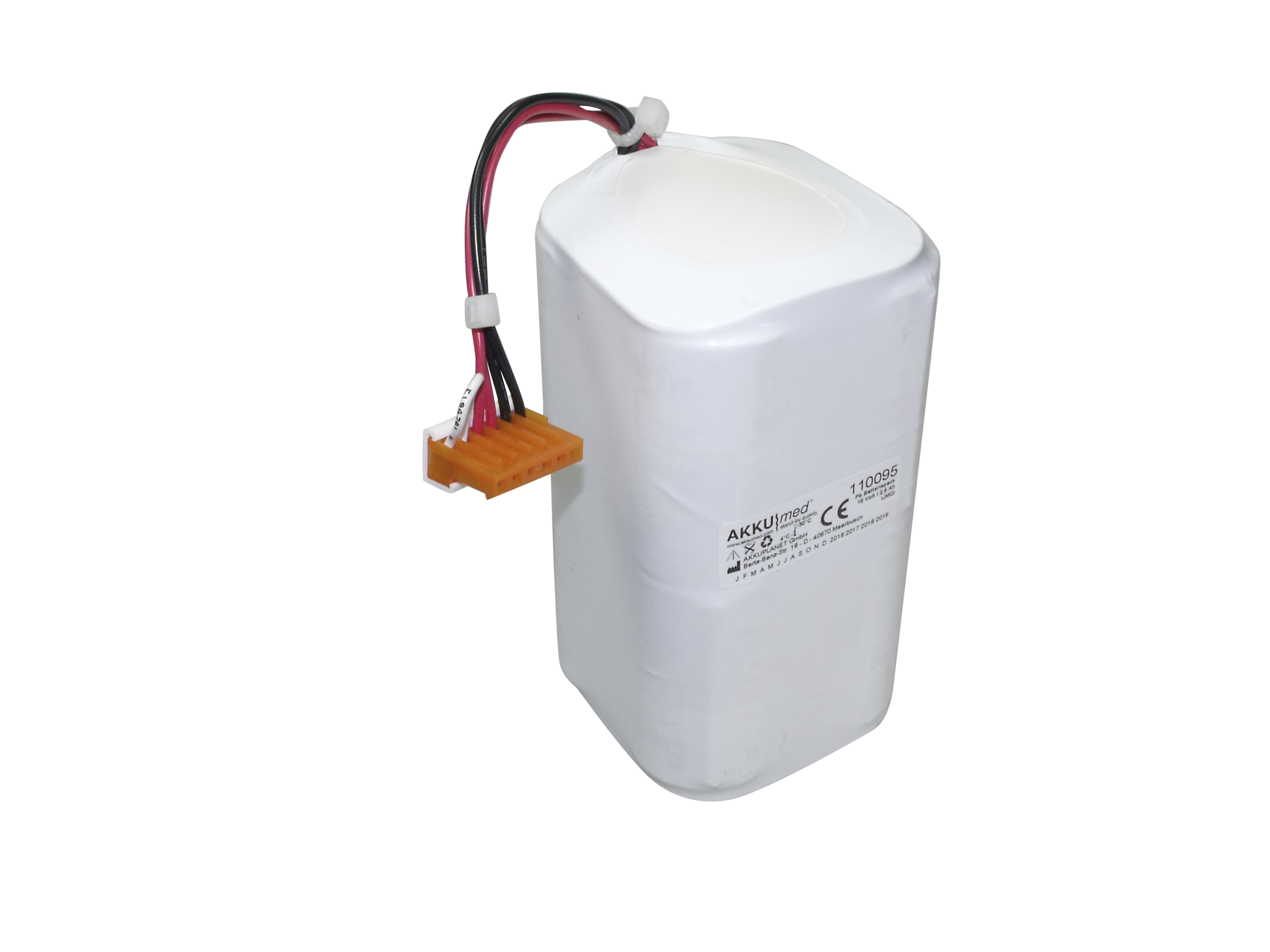 Blei Gel Akku passend für Physio Control Defibrillator Lifepak 9, 9P - 803704-03