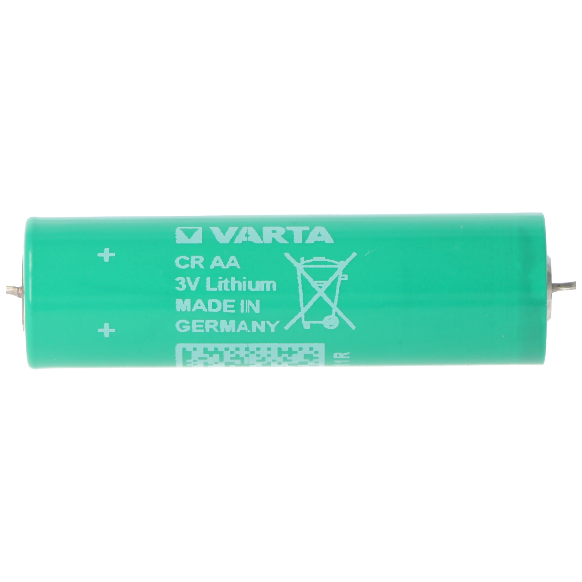 Varta CR AA Lithium Batterie 6117, UL MH 13654 N, Axial Draht