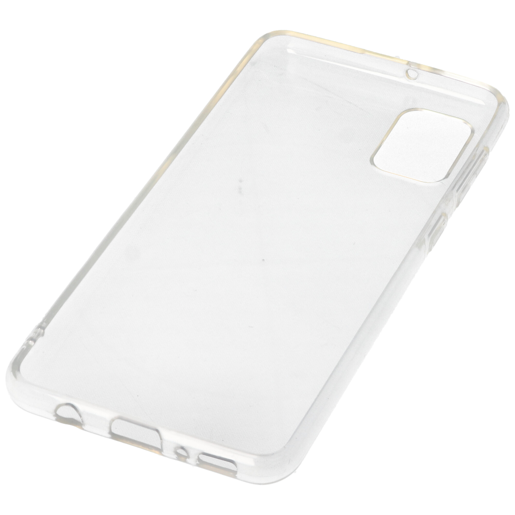 Hülle passend für Samsung Galaxy A31 - transparente Schutzhülle, Anti-Gelb Luftkissen Fallschutz Silikon Handyhülle robustes TPU Case