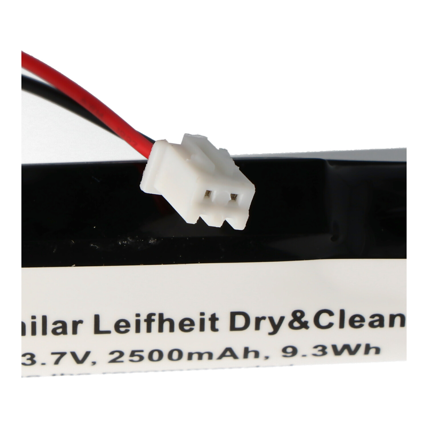 Akku passend für Leifheit Dry&Clean 51000, Li-Ion, 3,7V, 2500mAh, 9,3Wh