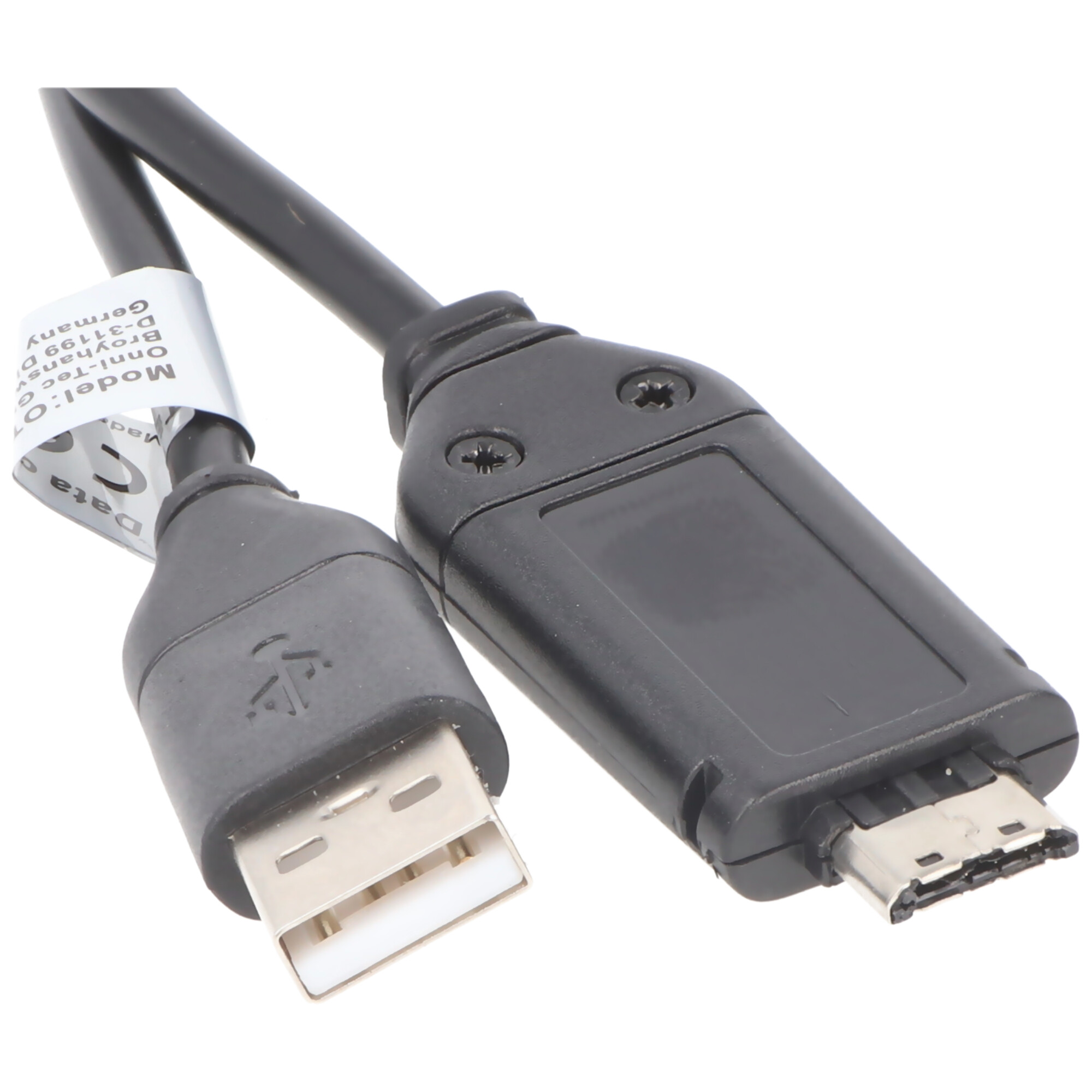 USB-Verbindungskabel passend für Samsung ES55, PL20, WB5500, WB600, WP10