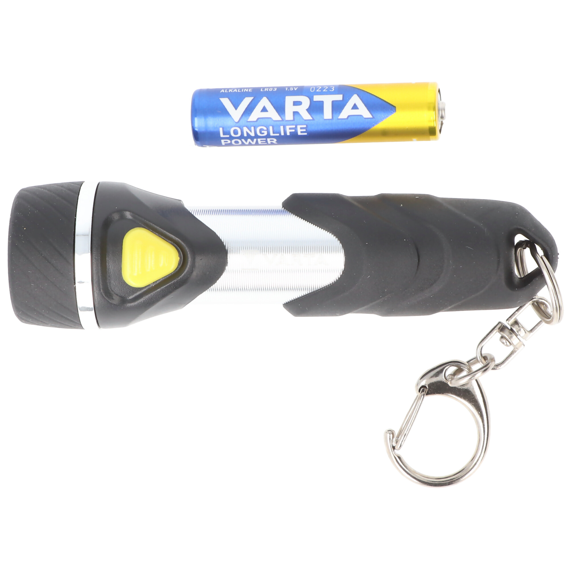 Varta LED Taschenlampe Day Light, Key Chain 12lm, inkl. 1x Batterie Alkaline AAA, Retail Blister