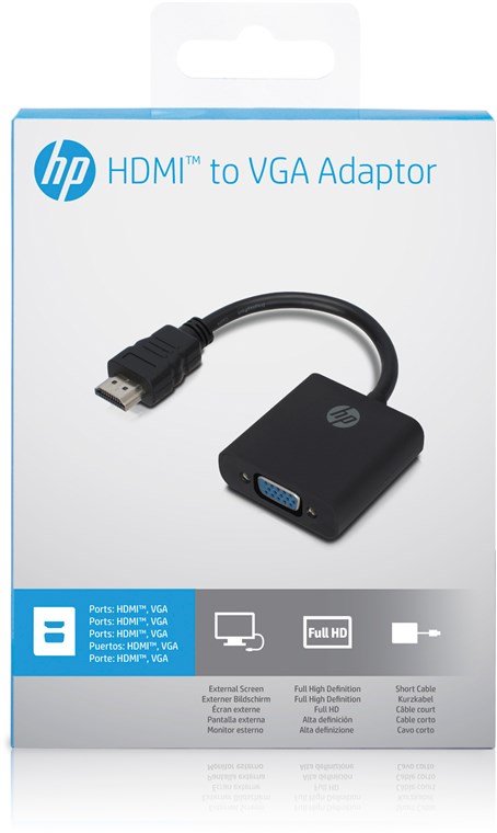 Display Adapter - HDMI auf VGA HDMI-Stecker (Typ A) > VGA-Buchse (15-polig)