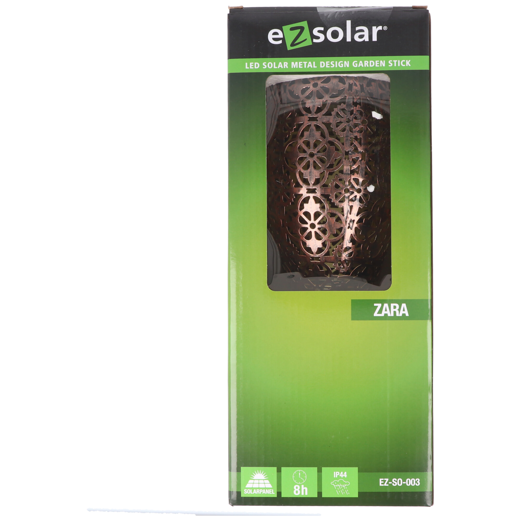 LED-Gartenleuchte ZARA mit Solar, inklusive Akku NiMH 1,2V AAA Micro