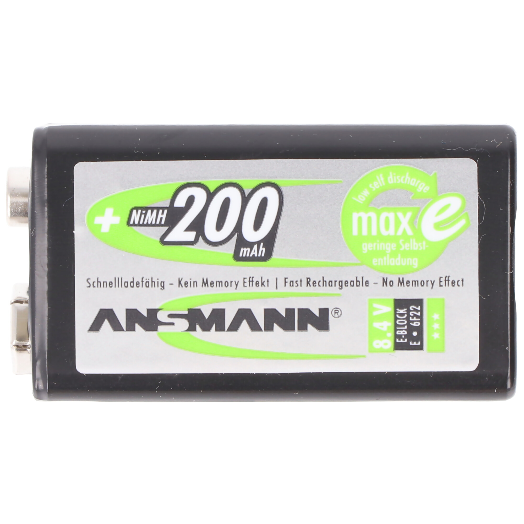 Ansmann maxE NiMH-Akku E-Block 200mAh