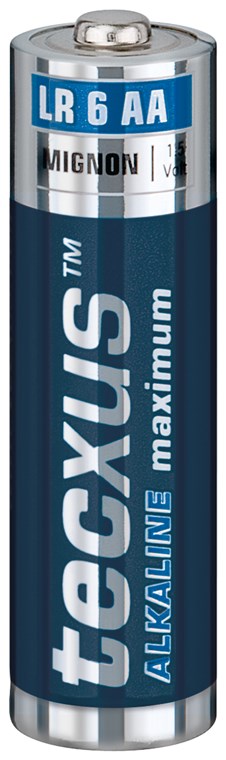 Tecxus LR6/AA (Mignon) - Alkali-Mangan Batterie (Alkaline), 1,5 V