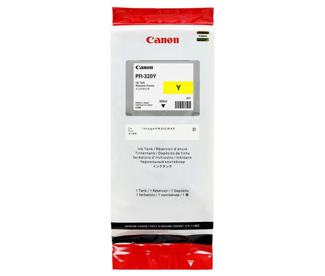 Canon Tintenpatrone PFI-320Y 300ml gelb