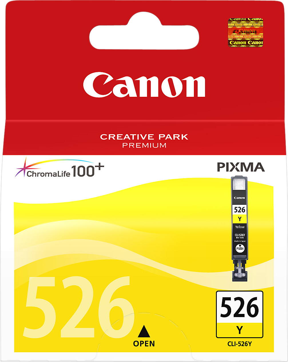 Canon Tintenpatrone CLI-526Y 9ml gelb