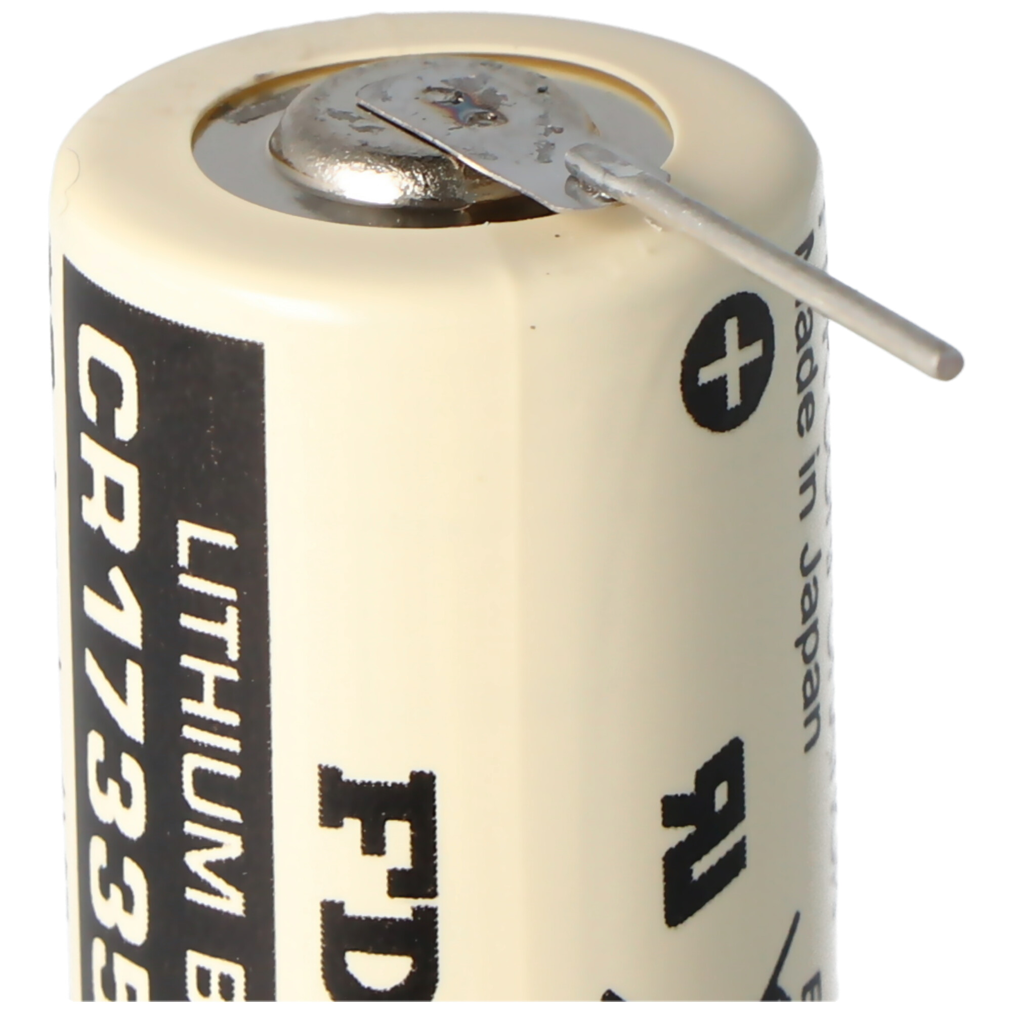 Sanyo Lithium Batterie CR17335 SE Size 2/3A, mit Lötpadel