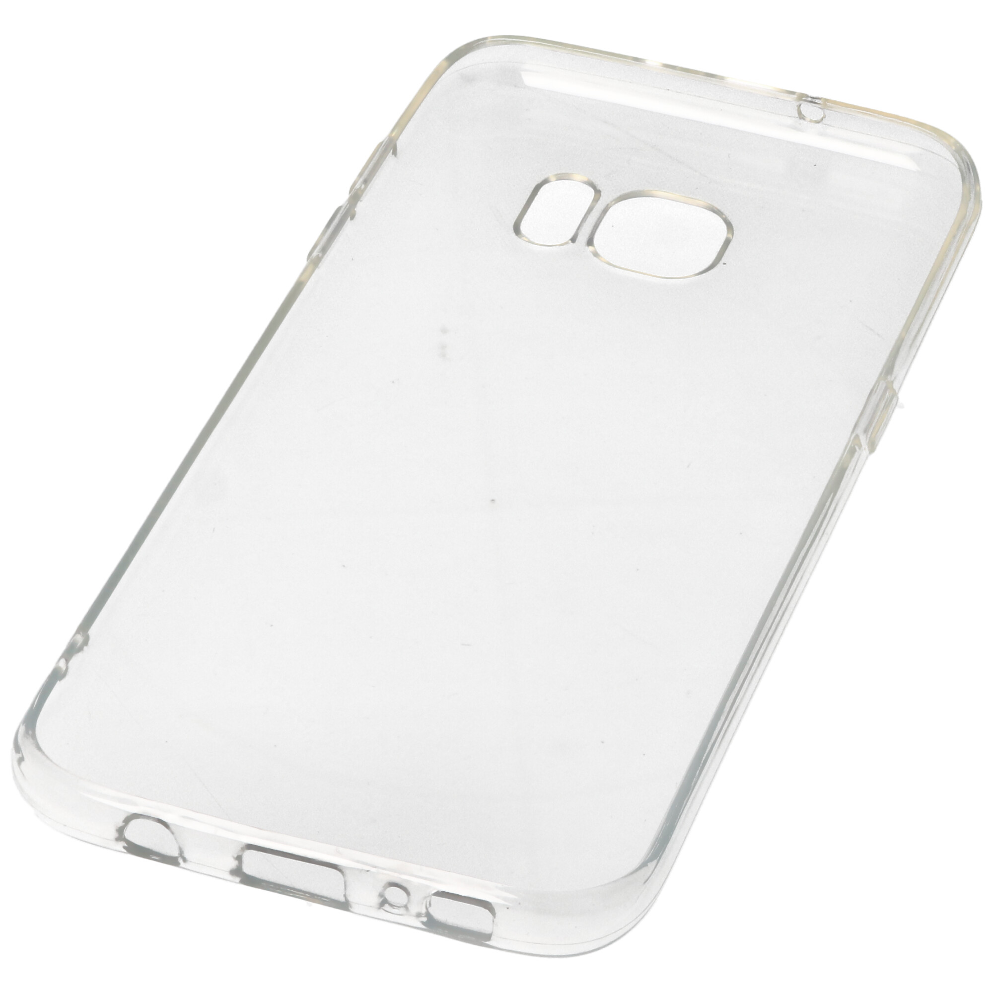 Hülle passend für Samsung Galaxy S7 Edge - transparente Schutzhülle, Anti-Gelb Luftkissen Fallschutz Silikon Handyhülle robustes TPU Case