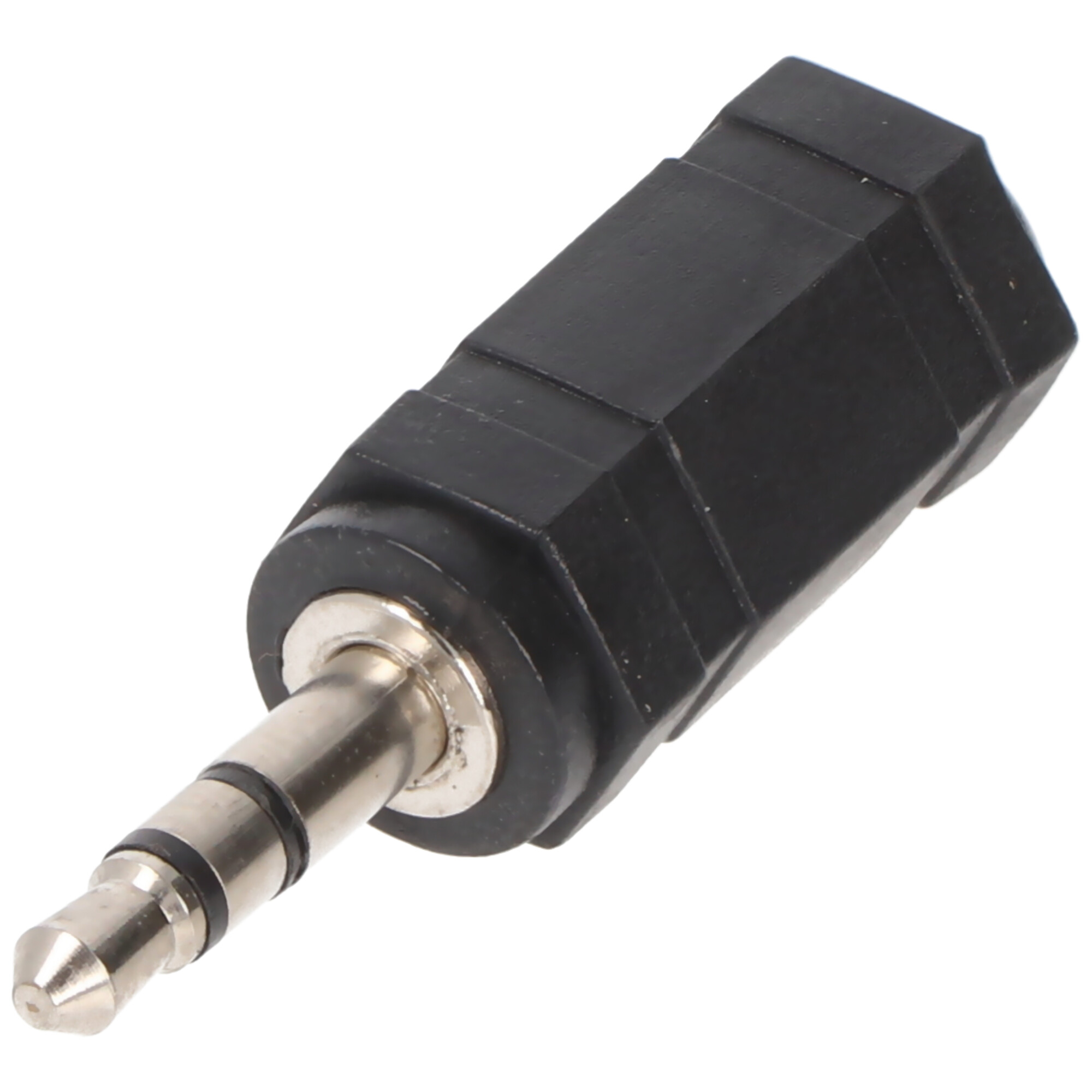 Goobay Kopfhörer-Adapter, AUX-Klinke 3,5 mm zu 2,5 mm - 1x 3,5-mm-Klinkenstecker (3-polig, stereo) > 1x 2,5-mm-Klinkenbuchse (3-polig, stereo)