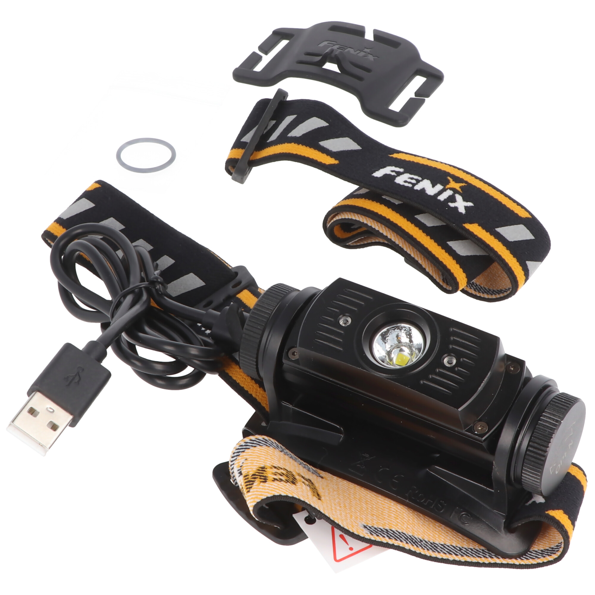 Fenix HL600 die leistungsstarke aufladbare Stirnlampe inklusive Li-ion Akku Micro-USB aufladbar