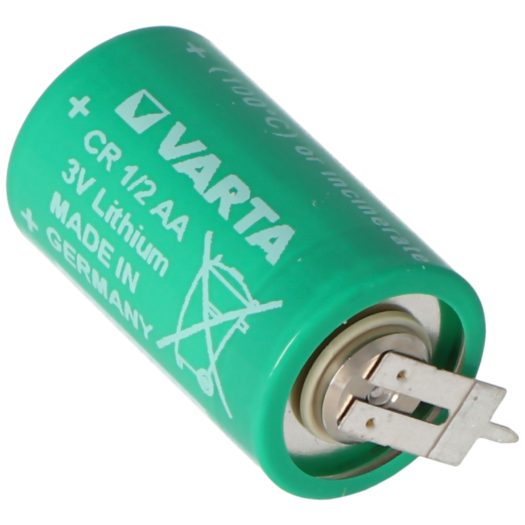 Varta CR1/2AA Lithium Batterie 6127 mit 1er Print Lötfahne