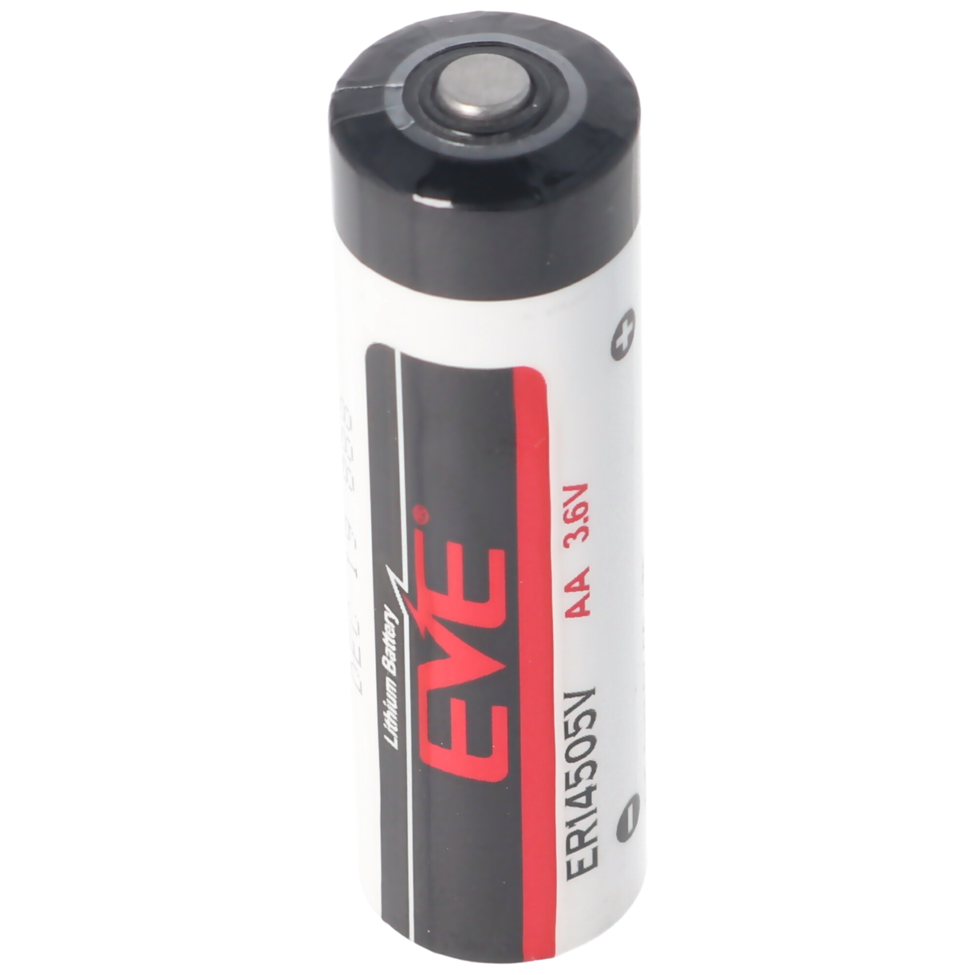 EVE ER14505 AA 3,6 Volt Lithium-Thionyl-Chlorid (LiSOCl2) max. 2700mAh, Einweg-Batterie nicht wiederaufladbar