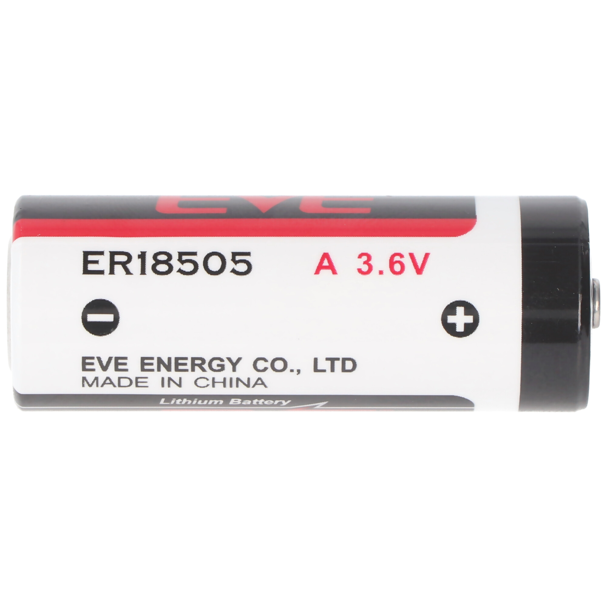 EVE ER18505 Lithium Batterie 3,6 Volt 3800 mAh Li-SOCl2 Batterie ER18505