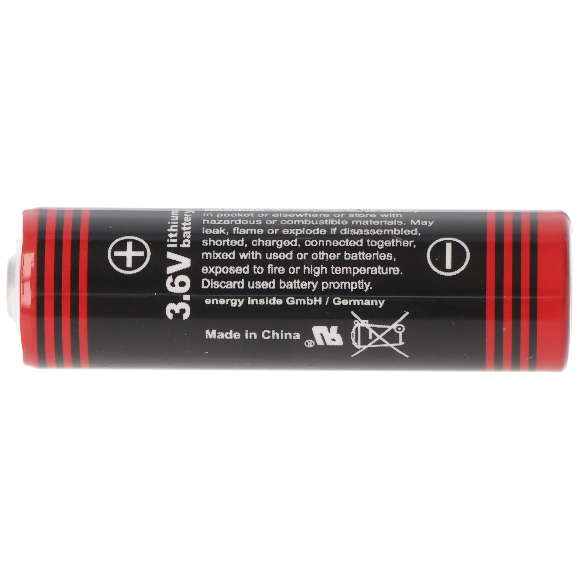 LS14505, ER14505 Lithium Batterie AA Mignon 3,6 Volt 2400mAh