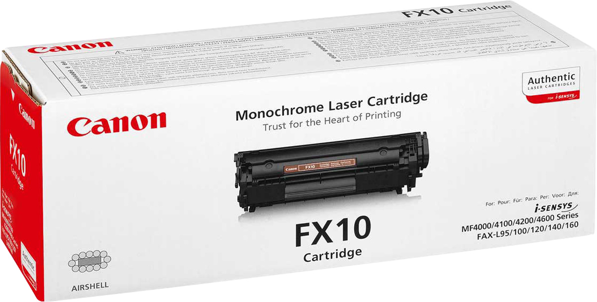 Canon Lasertoner FX-10 schwarz 2.000 Seiten