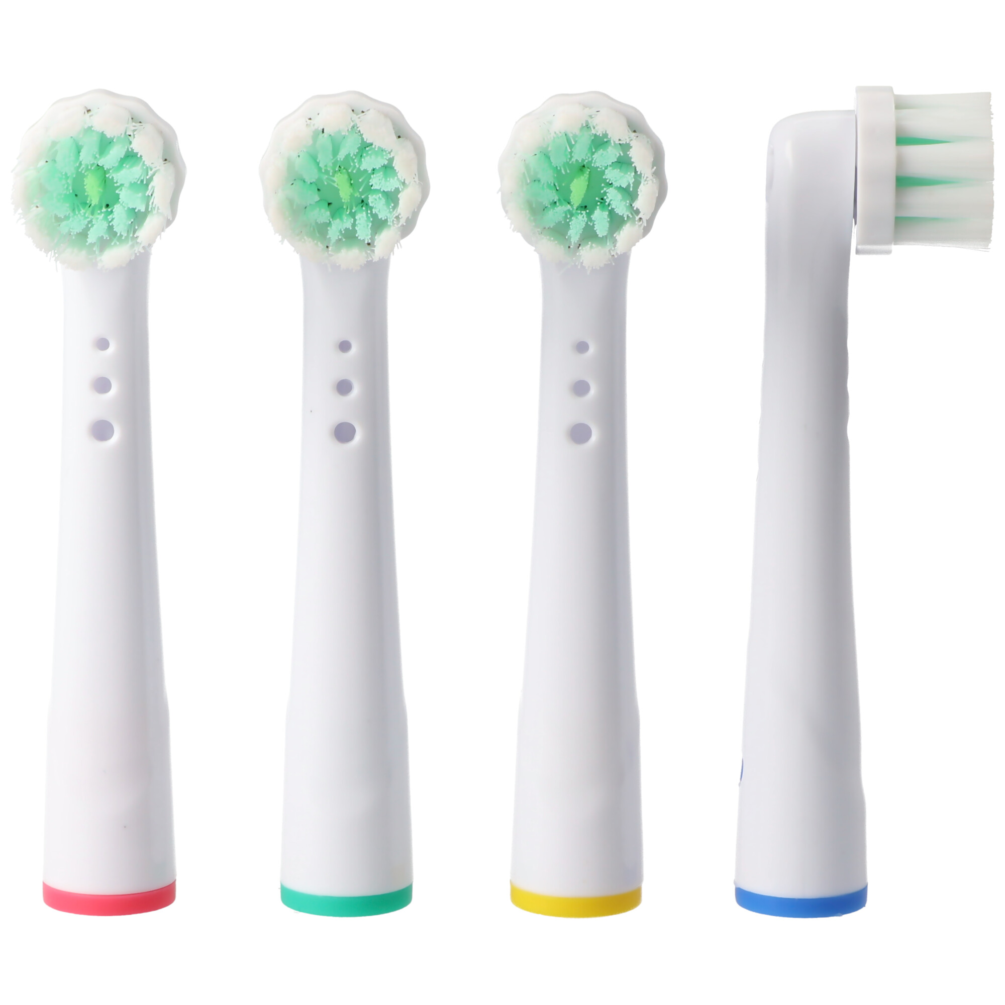 4 Stück 3D Whitening Ersatz-Zahnbürstenkopf für elektrische Zahnbürsten von Oral-B, passend z.B. für Oral-B D10, D12, D16, D12 und viele andere Modelle von Oral-B