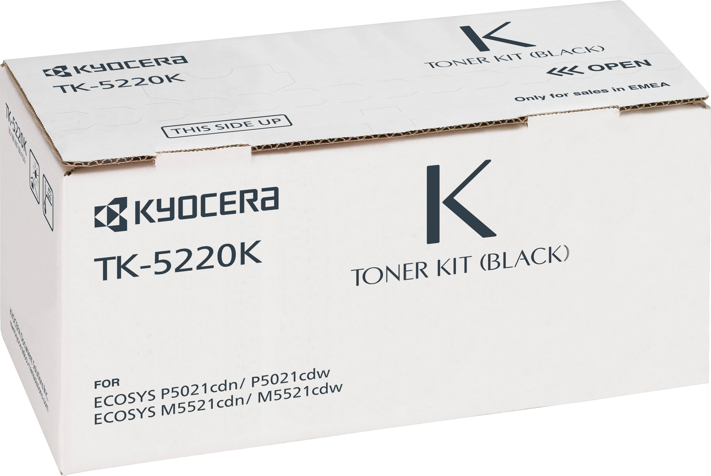 Kyocera Lasertoner TK-5220K schwarz 1.200 Seiten