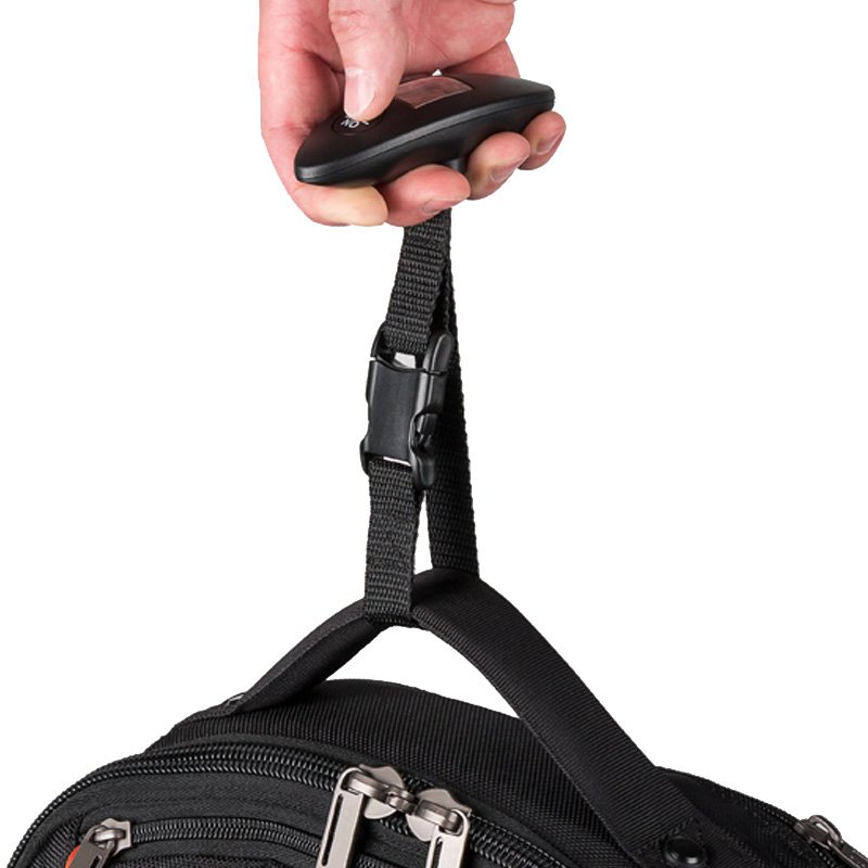 Digitale Kofferwaage mit bis zu 40kg die präzise Gewichtsermittlung für Ihr Reisegepäck