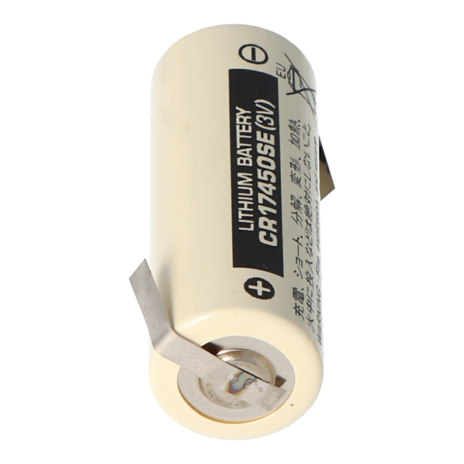 Sanyo Lithium Batterie CR17450SE Size A, mit Lötfahne Z-Form