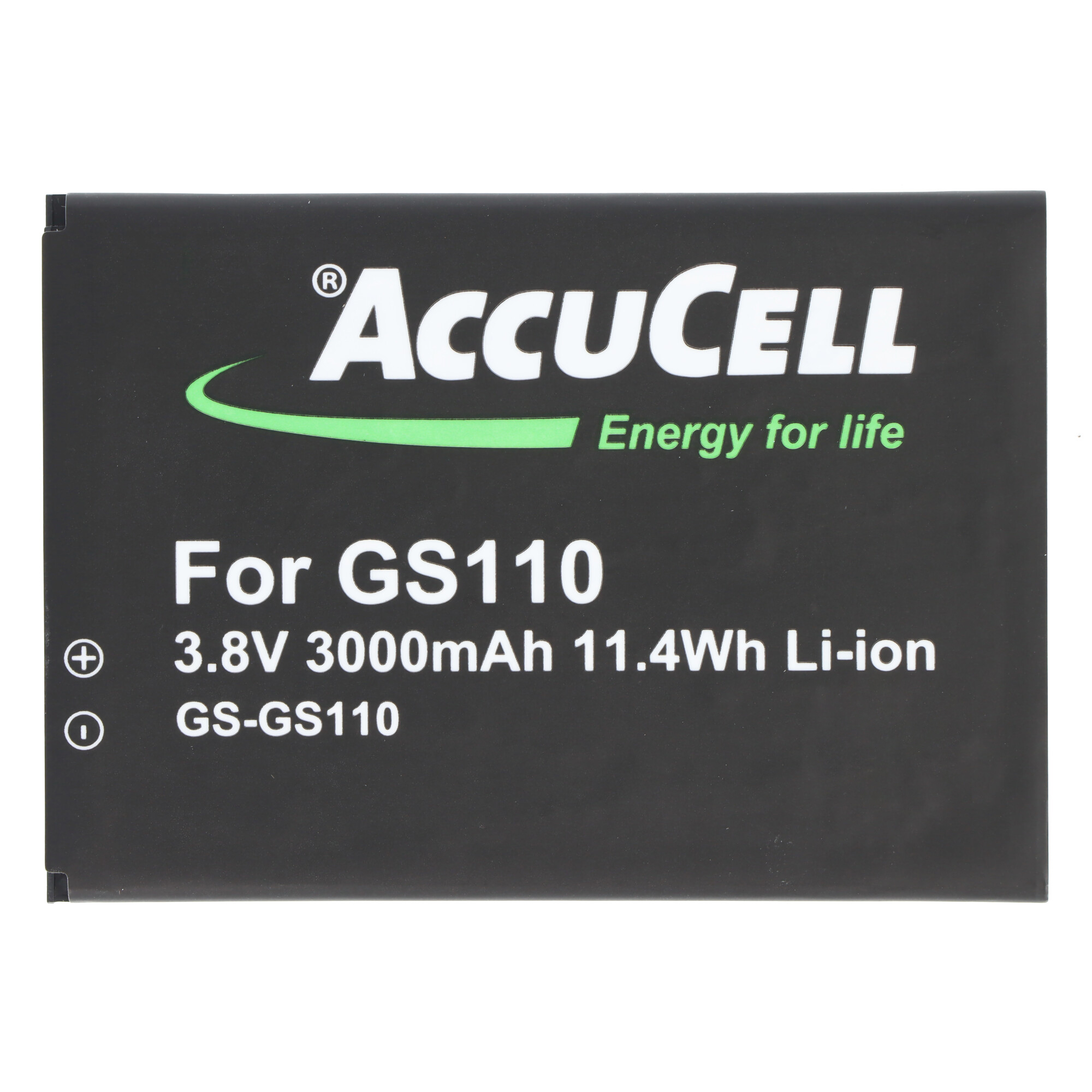 Akku passend für Gigaset GS110 Li-ion 3.8V 3000mAh 11.4Wh