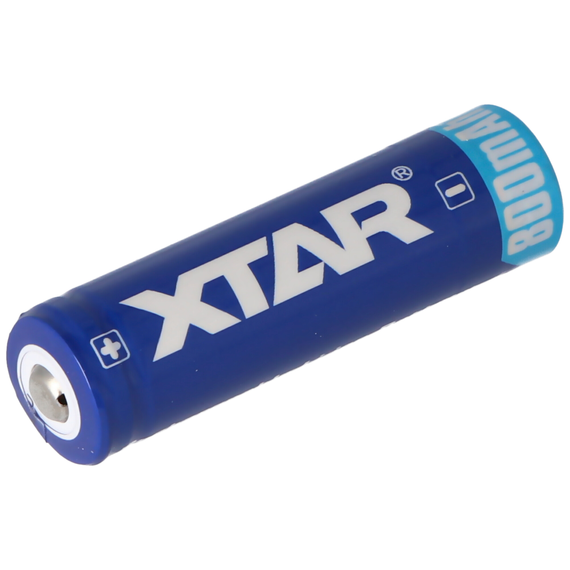 Xtar 14500 - 800 mAh 3,6 V bis 3,7 Volt geschützter Li-Ion-Akku 50,5x14,3mm