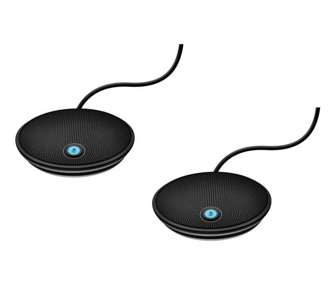 Logitech Mikrofon Set, ConferenceCam GROUP Expansion, Bluetooth, Mono, schwarz