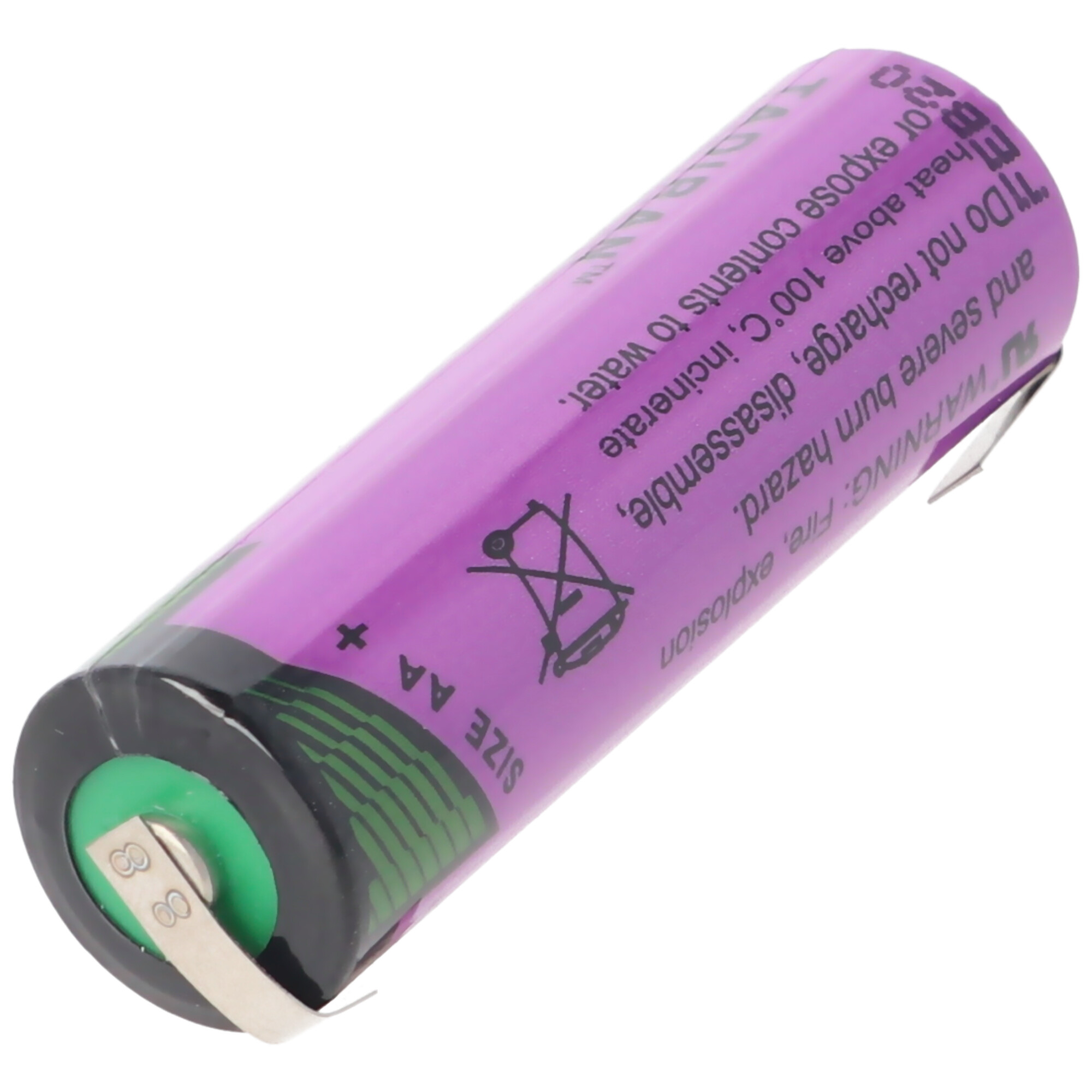 Sonnenschein Inorganic Lithium Battery SL-760/T mit Lötfahnen in U-Form