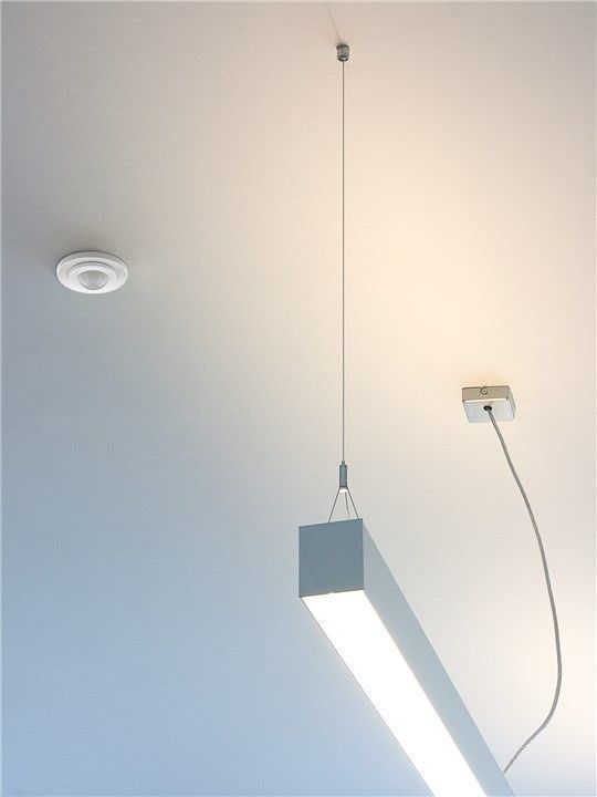 Goobay Infrarot-Bewegungsmelder - zur Unterputz-Deckenmontage; 360° Erfassung, 8 m Reichweite, für Innen (IP20), LED-geeignet
