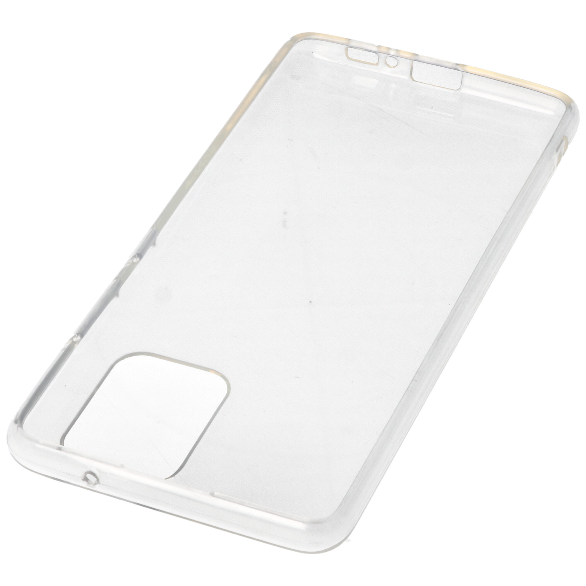 Hülle passend für Samsung Galaxy S10 Lite - transparente Schutzhülle, Anti-Gelb Luftkissen Fallschutz Silikon Handyhülle robustes TPU Case