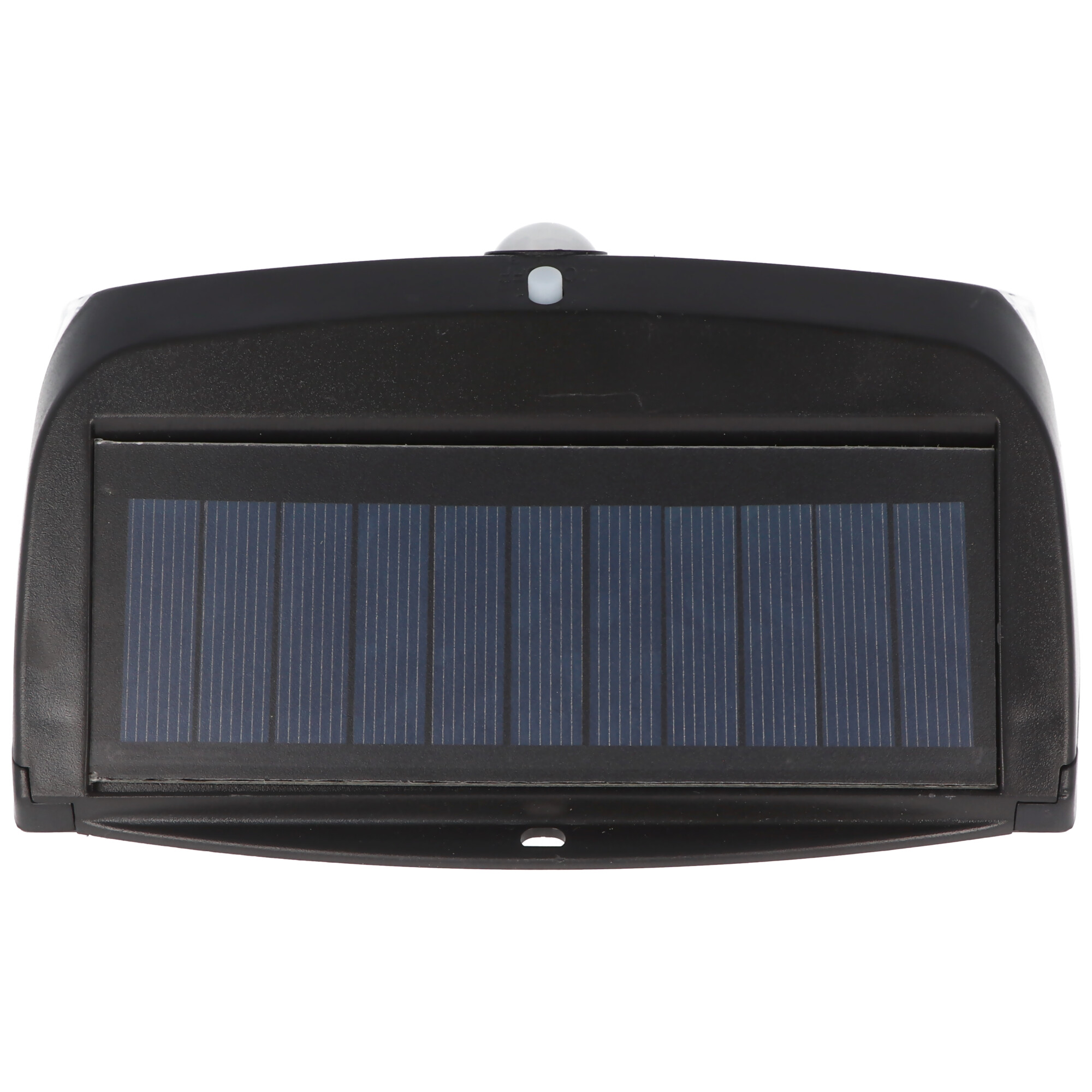 Wandlicht LED Solar Sicherheitslicht inklusive 18650 Li-ion Standard Akku 66,5x18mm, mit Solarpanel