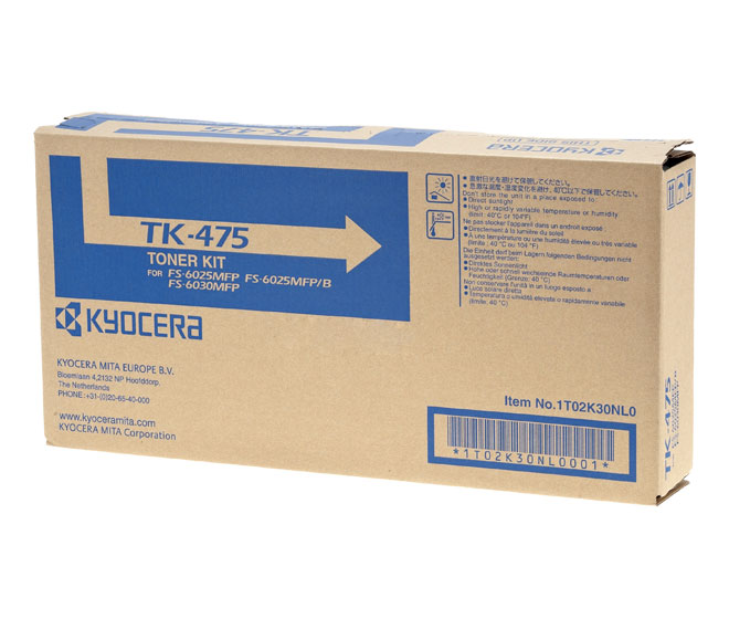 Kyocera Lasertoner TK-475 schwarz 15.000 Seiten