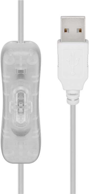 Goobay LED-Lichterkette "Garnspule", groß - mit USB-Kabel 3 m, Lichterkette 15 m mit 150 Micro-LEDs in Warmweiß (2700 K) und Schalter (Ein/Aus)