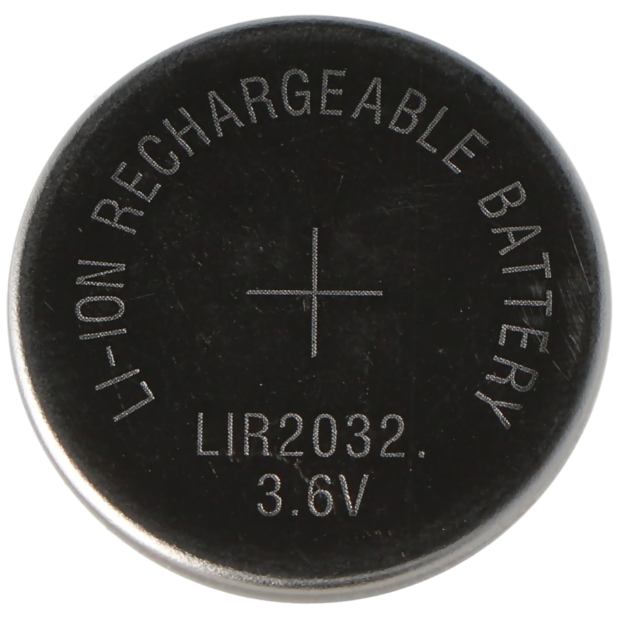 LIR2032 Li-Ion Akku 3,6V Akku LIR 2032, 3,2 x 20 mm, 3.6V Button Cell Liion