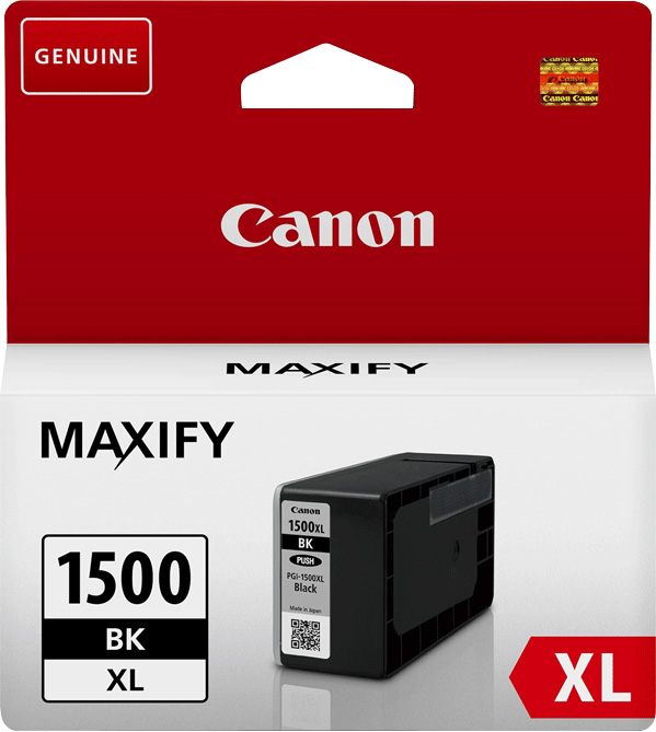 Canon Tintenpatrone PGI-1500BK XL 34,7ml schwarz