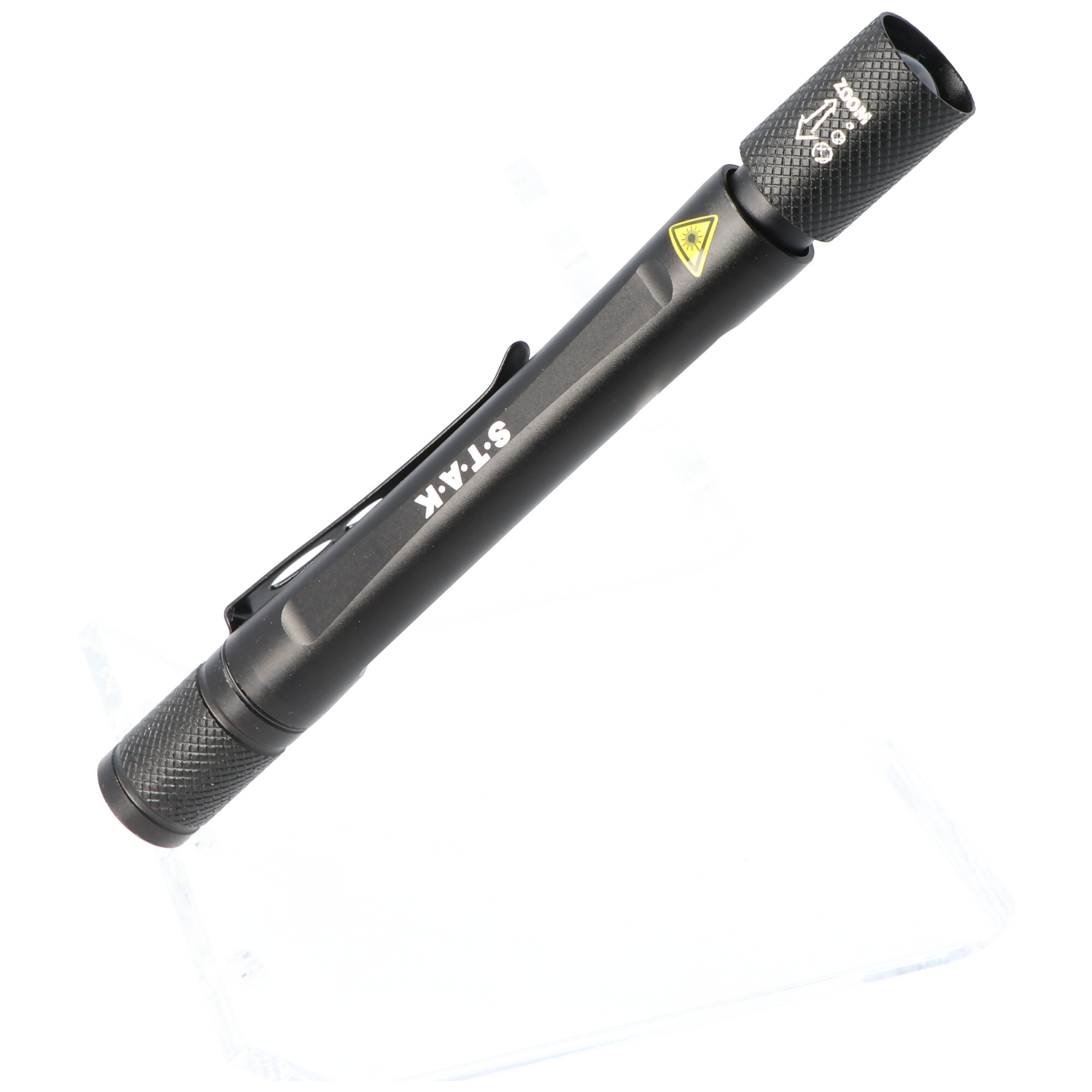 LED-Leuchtstift mit einer CREE XPG fokussierbar, max. 100 Lumen 5W inklusive 2 AAA Micro Alkaline Batterien