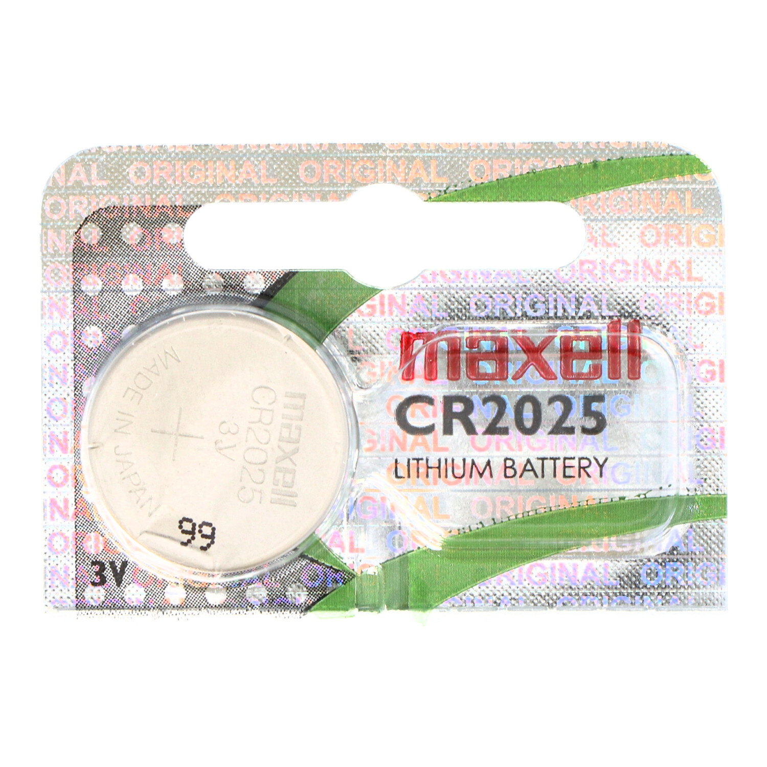 Maxell CR2025 Lithium Batterie IEC CR2025