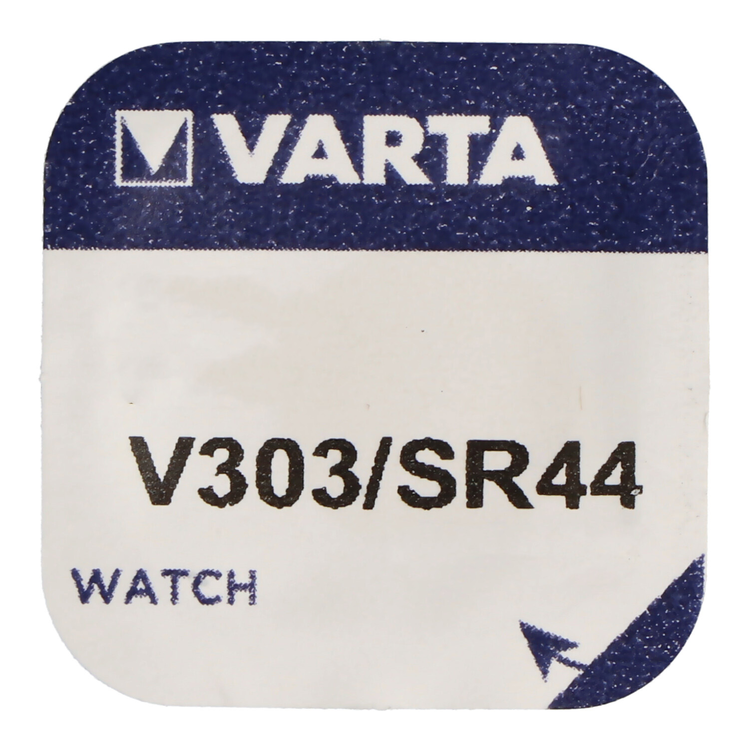 303, Varta V303, SR44, SR44SW Knopfzelle für Uhren etc.