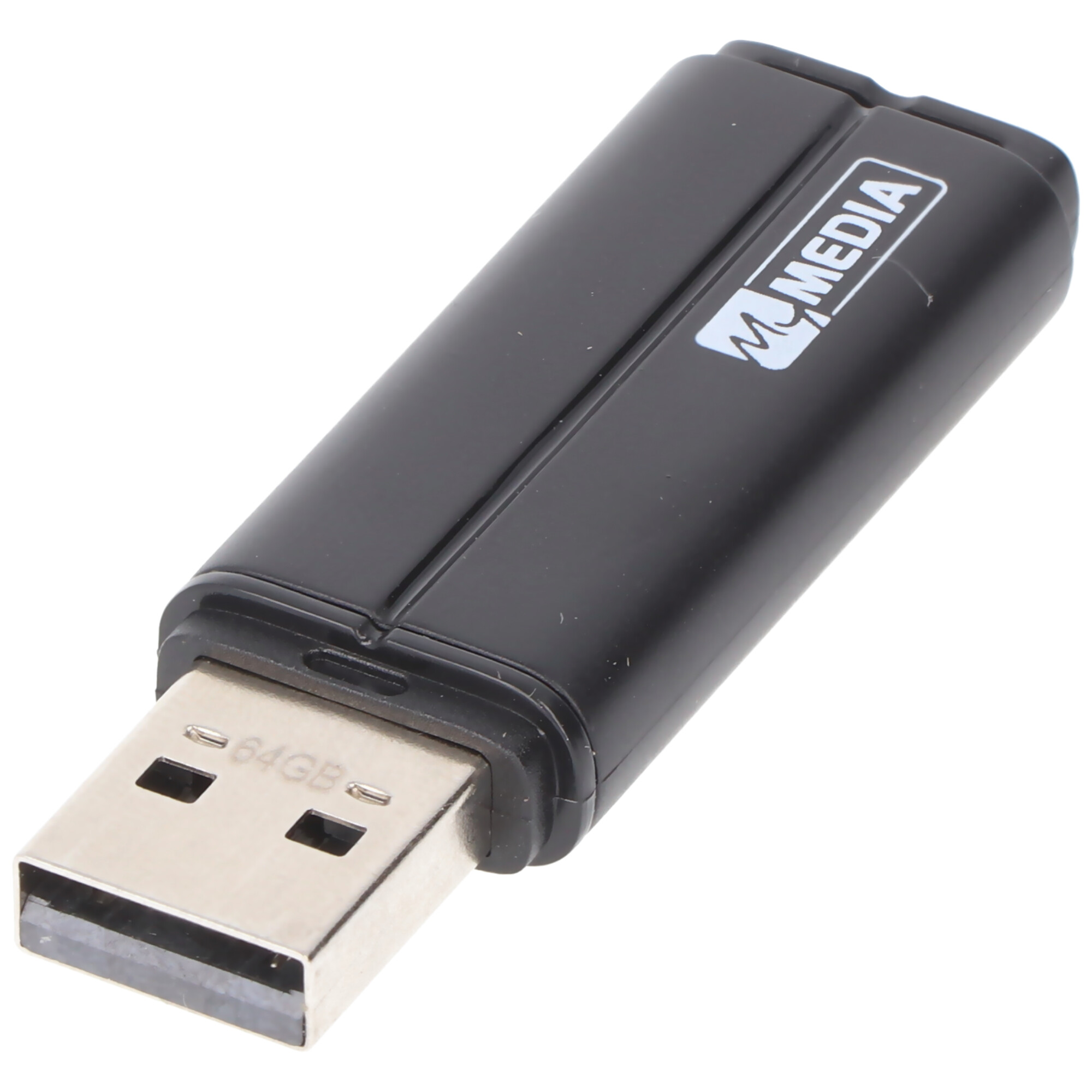 Mymedia USB 2.0 Stick 64GB, schwarz Retail-Blister