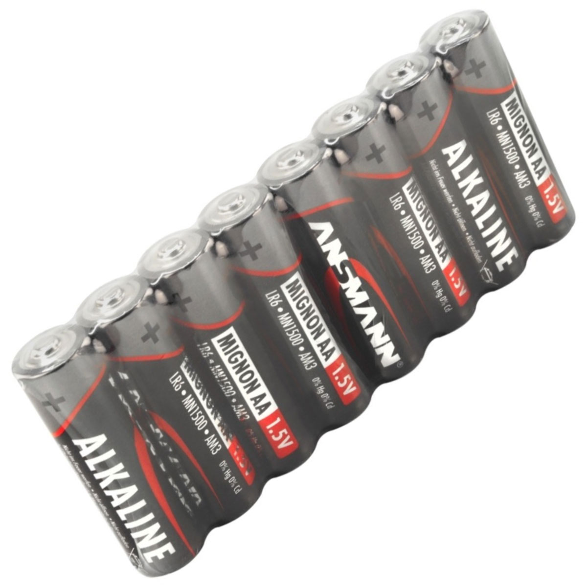 5015280 AA Mignon Batterie LR6 Alkaline 1.5 Volt 8 Stück