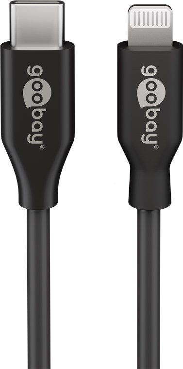 Goobay Lightning/USB-C™ PD-Ladeset nano (20 W) - USB-C™-Netzteil 20 W inklusive USB-C™ auf Lightning  Kabel für z. B. iPhone 12