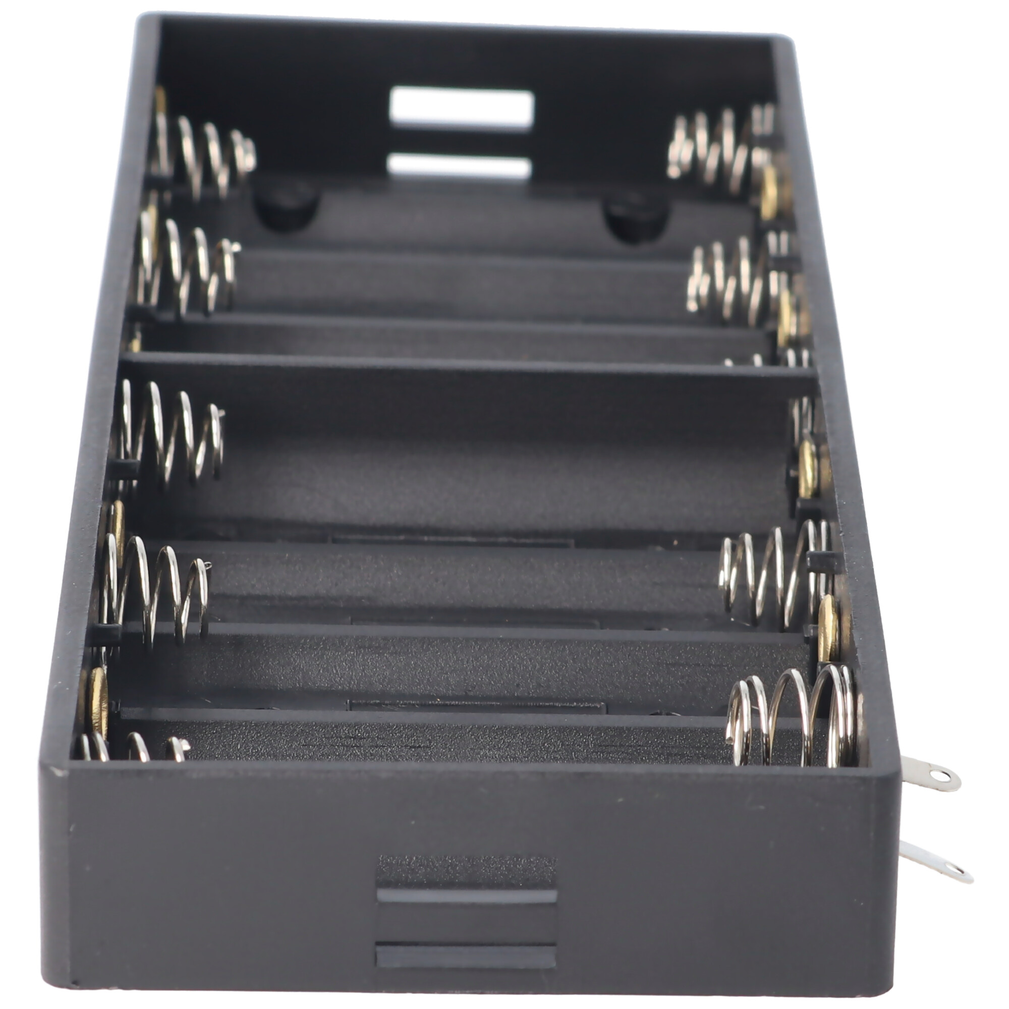 AccuCell Batteriehalter für 10 Mignon AA LR6 Nebeneinander Batterie, Akku