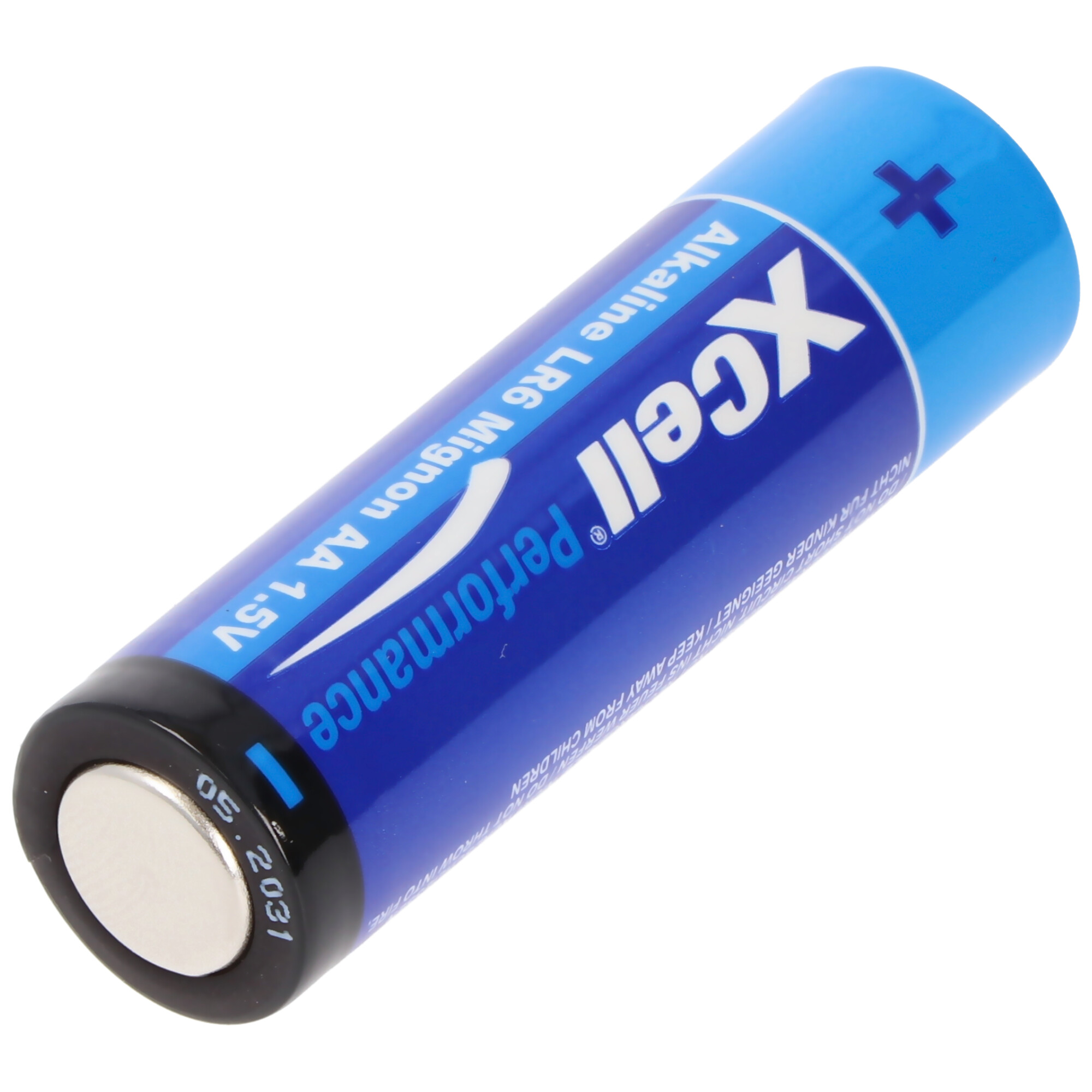 XCell Batterie Alkaline Mignon, AA, LR6, umweltfreundliche Verpackung, 4er Blister