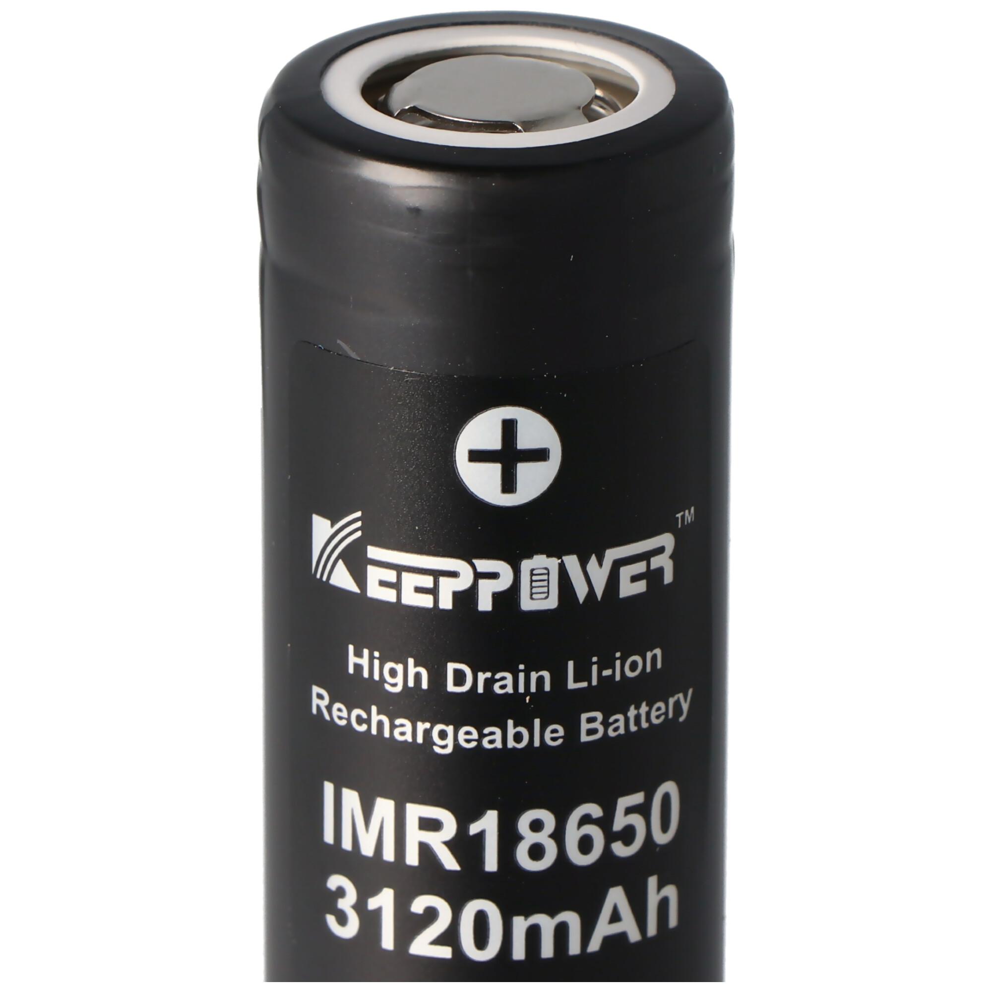 Keeppower IMR18650 - 3120mAh, 3,6 Volt bis 3,7 Volt Li-Ion Akku US18650VTC6