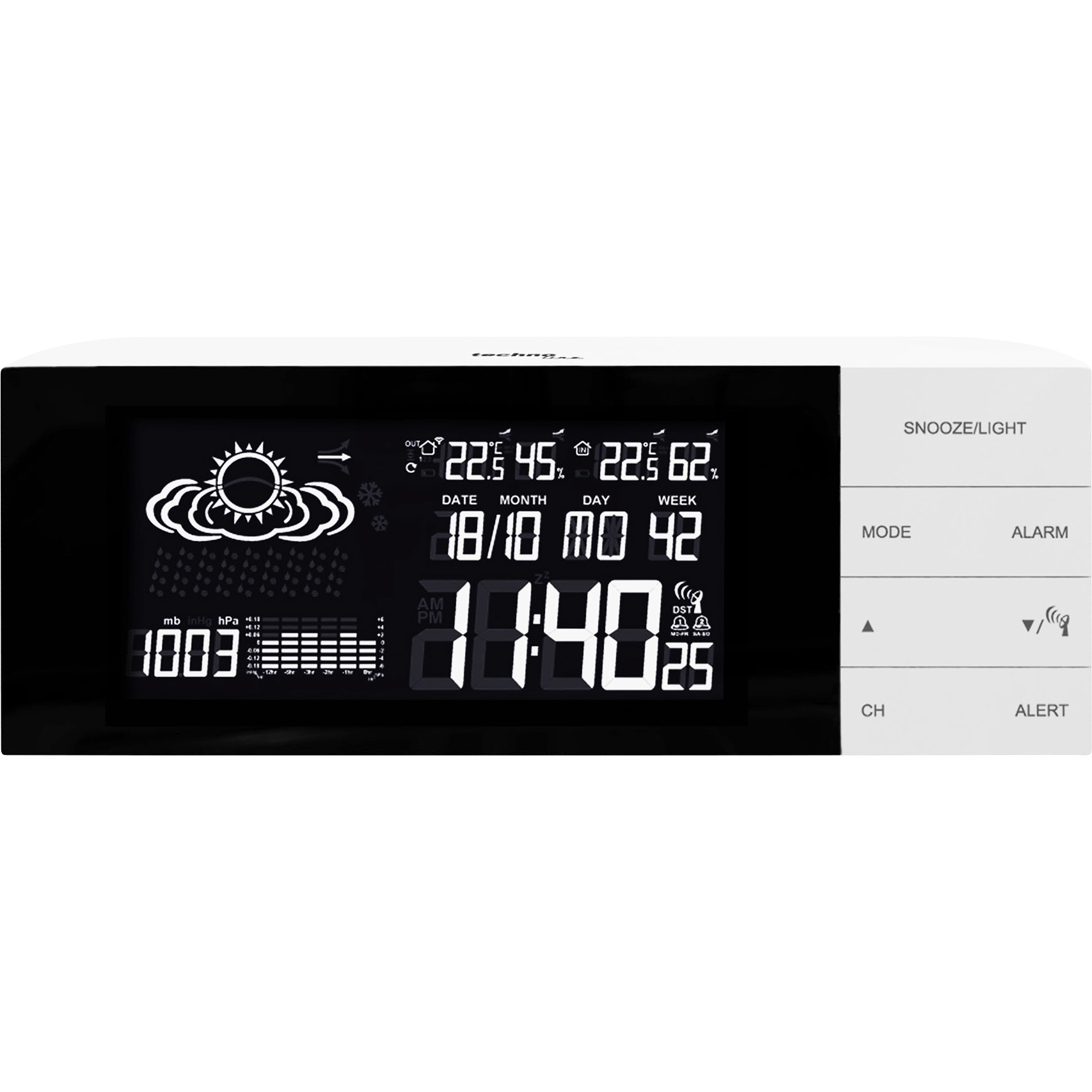 WS 6870 - Moderne Wetterstation mit Luftdruckanzeige