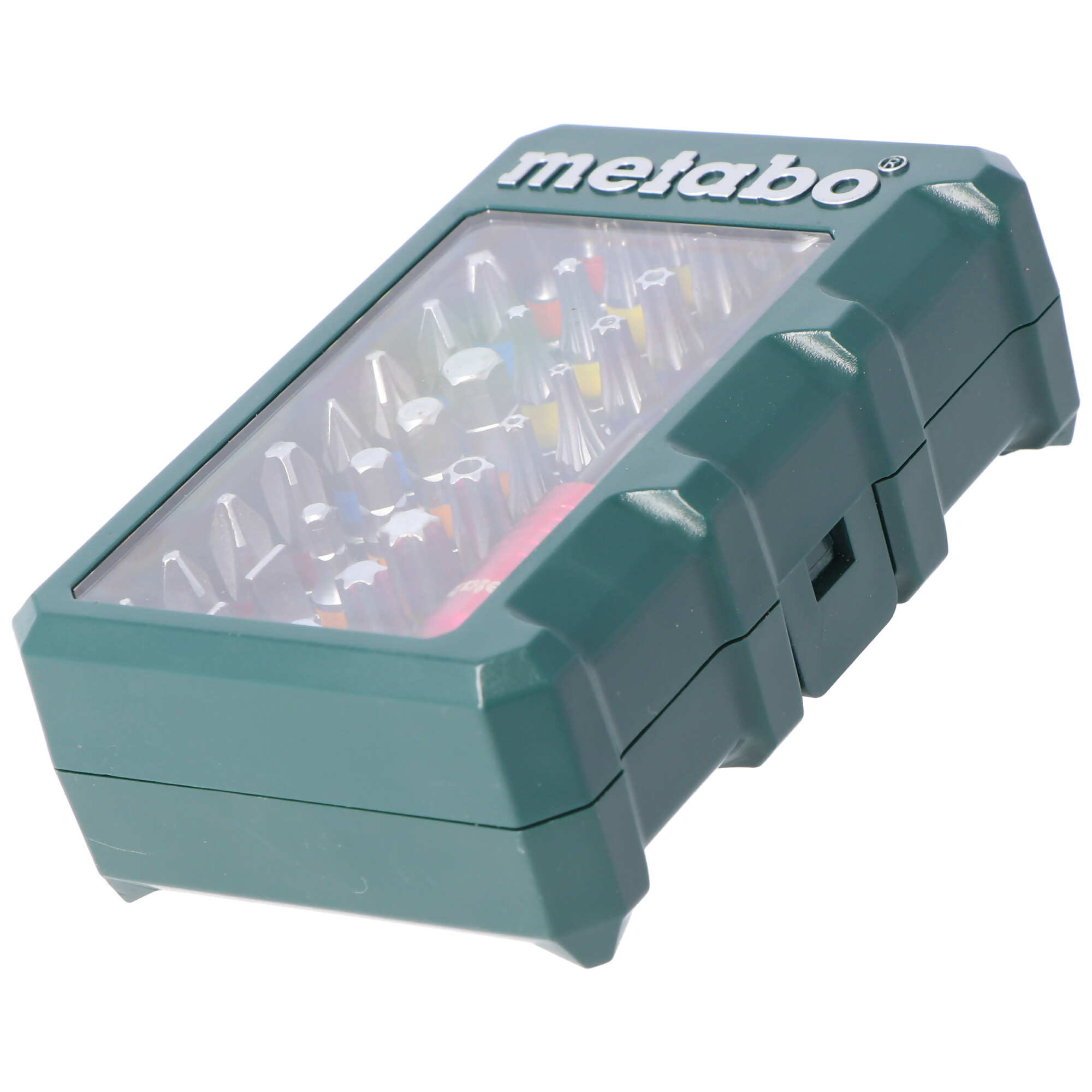 Original Metabo Bit-Box, Bit-Set "SP", 32-teilig 6.26700 inklusive magnetischer Schnellwechseladapter und Bithalter 65mm