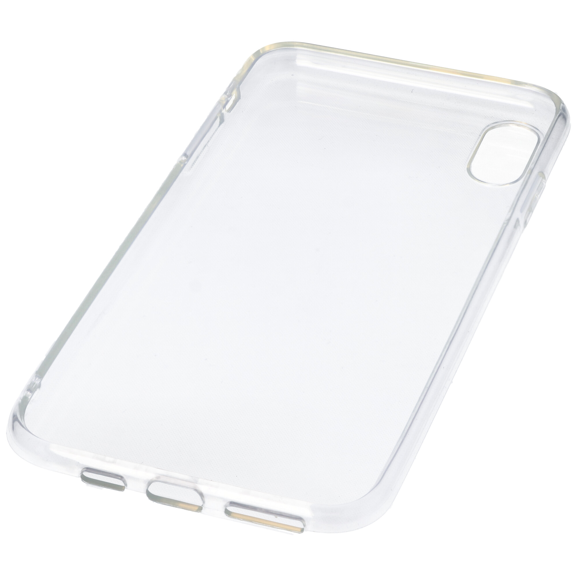 Hülle passend für Apple iPhone XS Max - transparente Schutzhülle, Anti-Gelb Luftkissen Fallschutz Silikon Handyhülle robustes TPU Case
